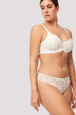 Braga midi encaje marfil