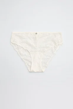 Braga midi encaje marfil