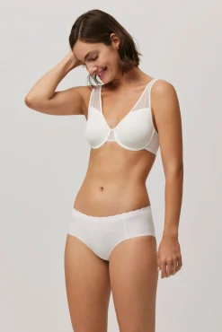 Braga midi láser blanco