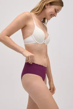 Braga midi láser burdeos