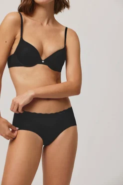 Braga midi láser negro