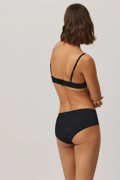 Braga midi láser negro