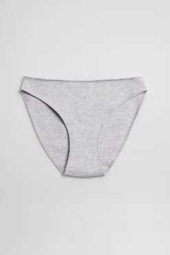 Braga mini algodón gris