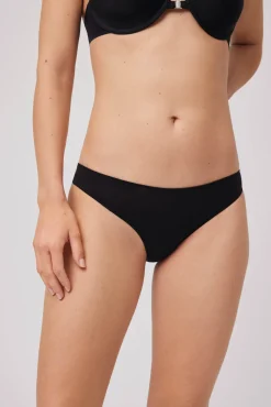 Braga mini algodón negro