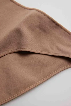 Braga mini algodón visón