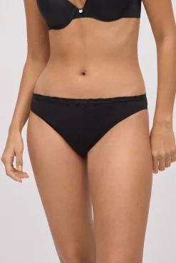 Braga mini detalles encaje negro