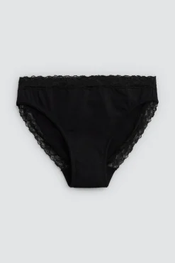 Braga mini detalles encaje negro