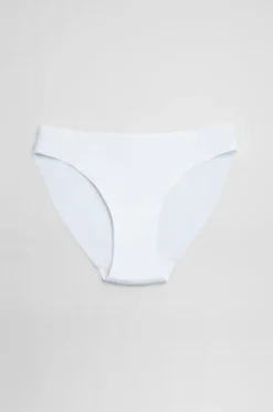 Braga mini invisible con encaje marfil