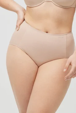 Braga reductora algodón compresión media nude