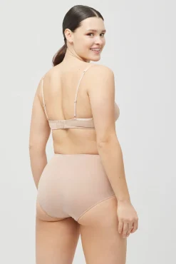 Braga reductora algodón compresión media nude