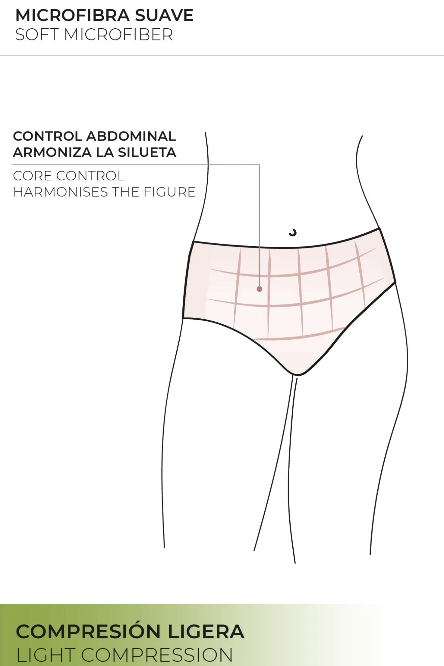 Braguita reductora encaje nude