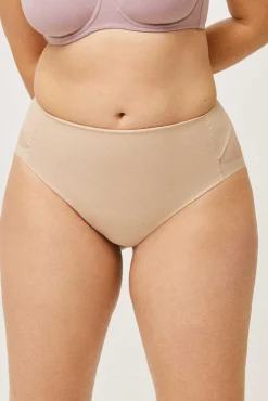 Braguita reductora tejido de tul compresión media nude