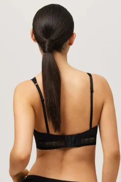 Bralette sin aro sin relleno negro