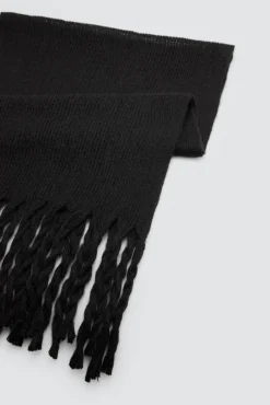 Bufanda lisa negra