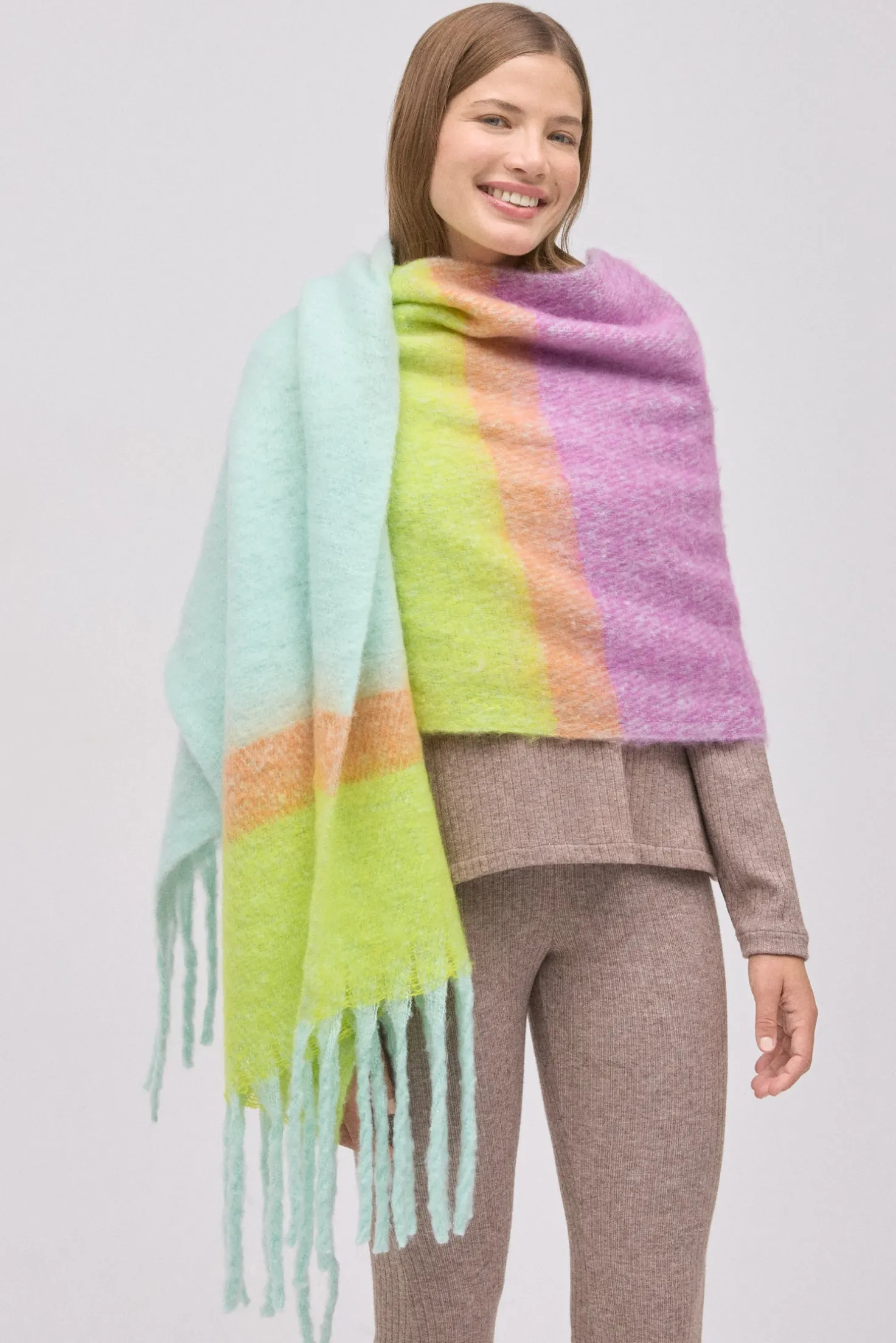 Bufanda rayas colores