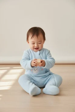 Buzo bebé Baby Stars azul