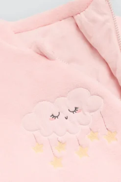 Buzo bebé Baby Stars rosa
