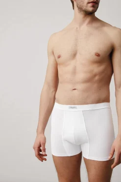 Bóxer con abertura blanco
