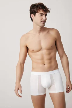 Bóxer transpirable blanco