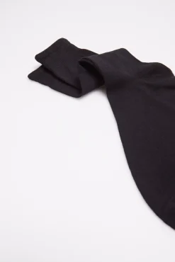 Calcetines básicos algodón largos negro