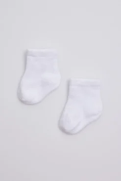 Calcetines básicos recién nacido blanco