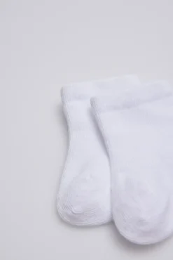 Calcetines básicos recién nacido blanco