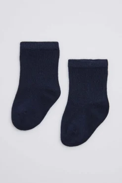 Calcetines clásicos algodón marino