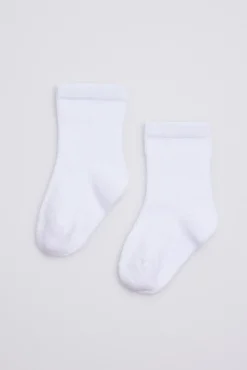 Calcetines clásicos algodón blanco