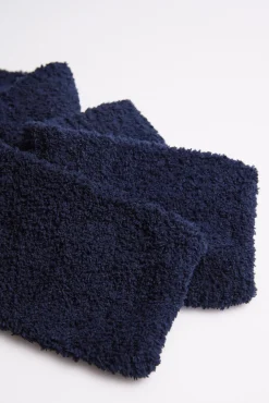 Calcetines de franela marino