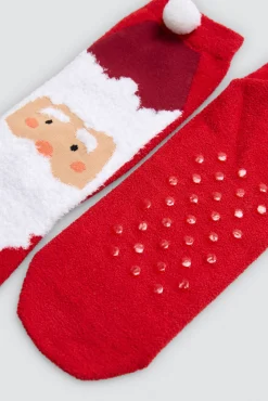 Calcetines hombre antideslizantes Navidad