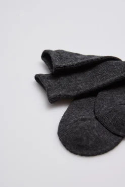 Calcetines infantiles algodón marengo