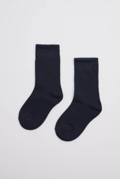 Calcetines infantiles algodón marino