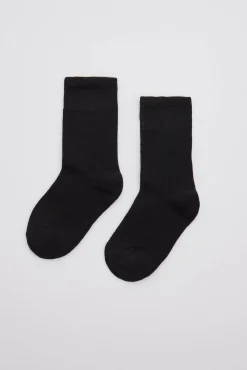 Calcetines infantiles algodón negro