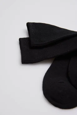 Calcetines infantiles algodón negro