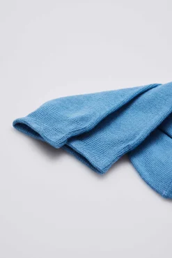 Calcetines infantiles algodón azul