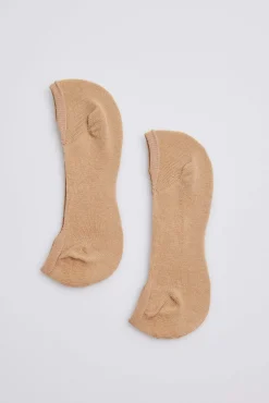 Calcetines invisibles infantil beige