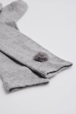 Calcetines largos gris