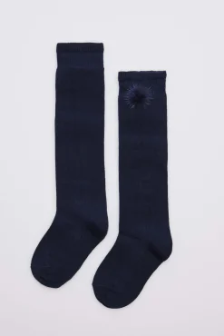 Calcetines largos marino