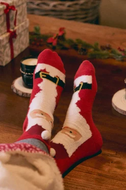 Calcetines Papá Noel para toda la familia