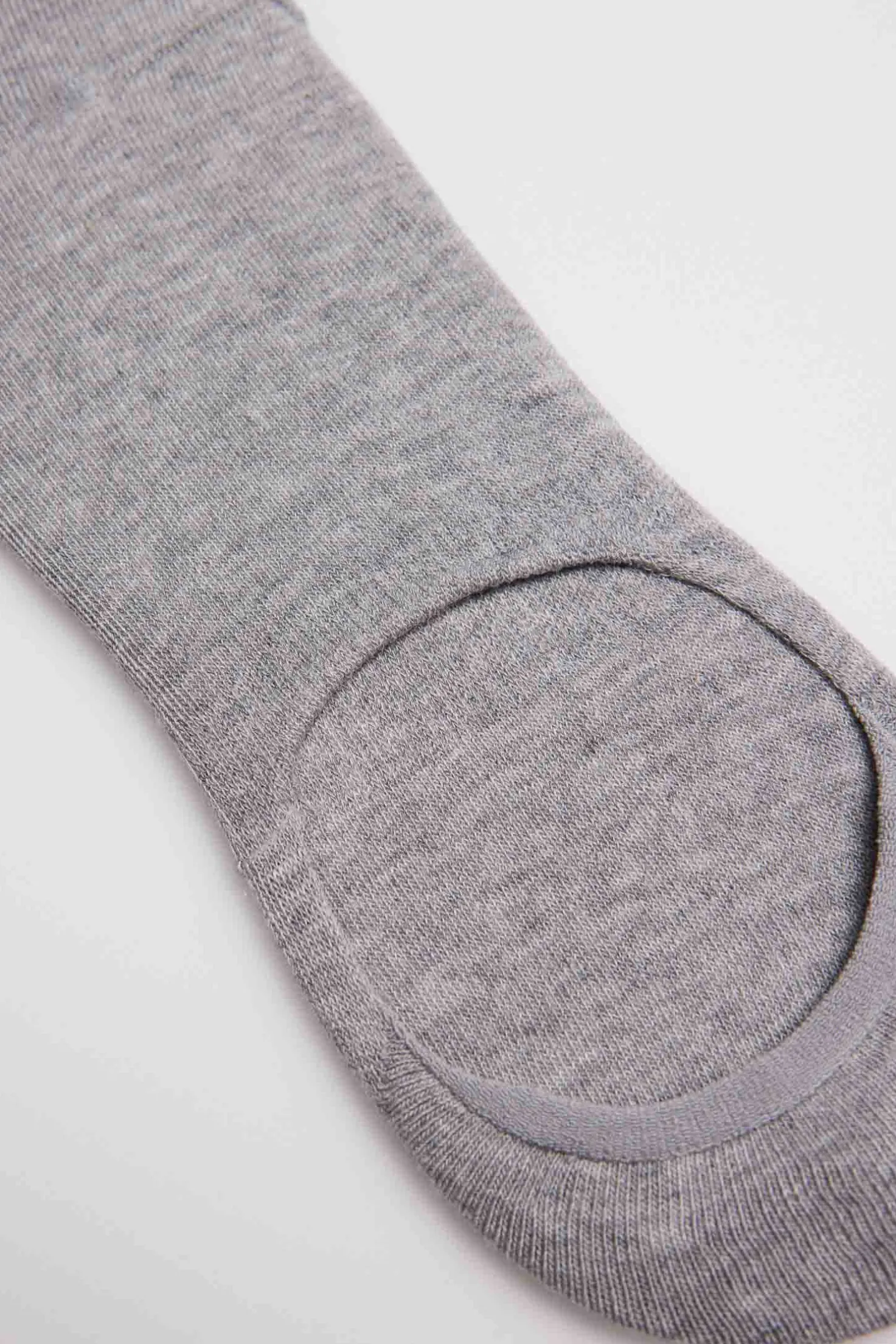 Calcetines pinky básicos invisibles gris