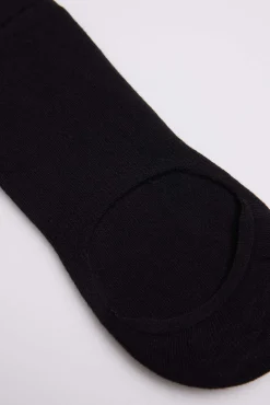 Calcetines pinky básicos invisibles negro