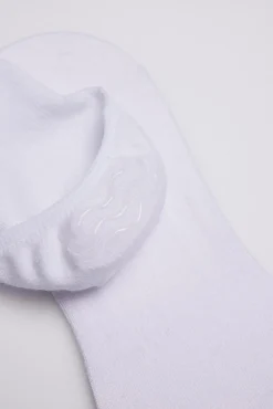 Calcetines pinky básicos invisibles blanco