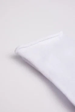 Calcetines sin puño transpirables blanco