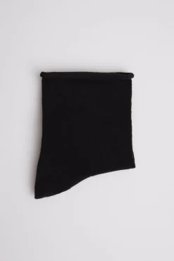 Calcetines sin puño transpirables negro