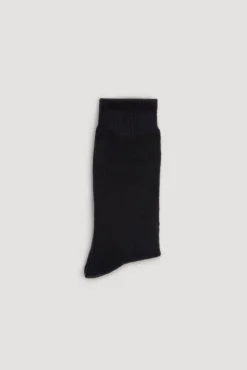 Calcetines térmicos con rizo negro