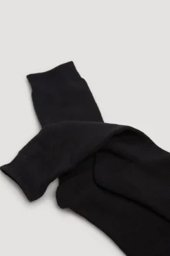 Calcetines térmicos con rizo negro