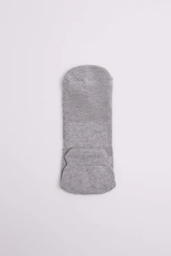 Calcetines yoga y pilates algodón gris