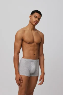 Calzoncillos bóxer básicos gris