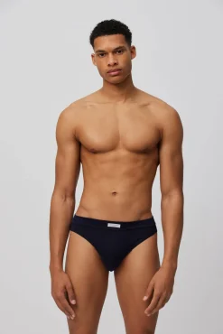 Calzoncillos slip básicos marino