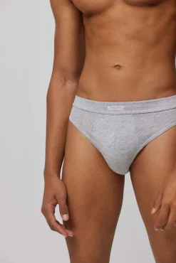 Calzoncillos slip básicos gris